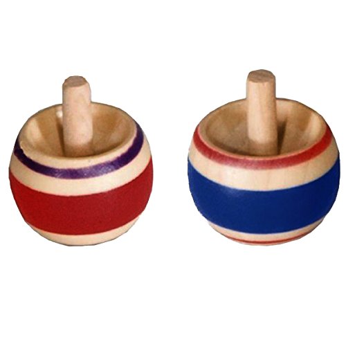 Preisvergleich Produktbild Fridolin GmbH Stehauf- Holzkreisel! 2 Stk.