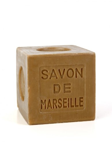 Savon de marseille vert 200g à l'huile d'olive filmé