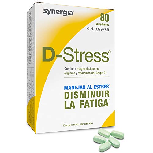 D-Stress ? Magnesio, taurina, arginina y vitaminas B (B6, B5, B3 y B2) altamente asimilados ? Origen Francia