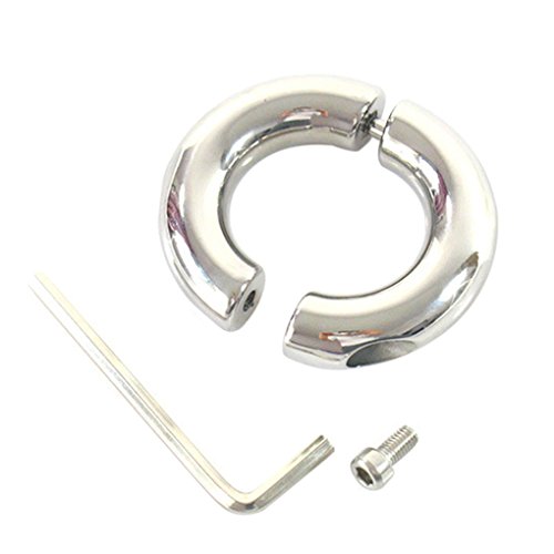 Babysbreath Männer Penis Ring Edelstahl Enhancer Gewicht Lagergerät verzögert Ejakulation 33mm