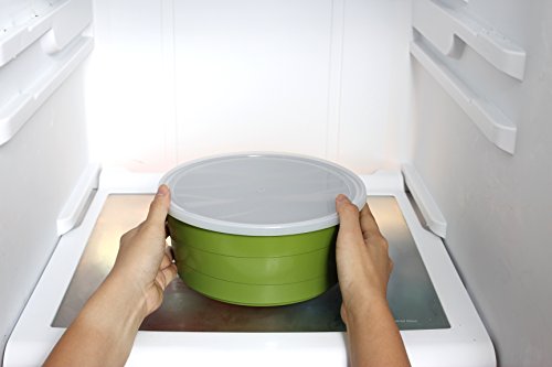 Neoflam Midas Cast 9-Piece Aluminum Cookware Set with Detachable Handle, Multicolored