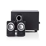 Verwandeln Sie schwachen unklaren Sound von PC & Smartphone in 2.1 Stereo Sound mit satten Tiefen dank des 33W Speaker