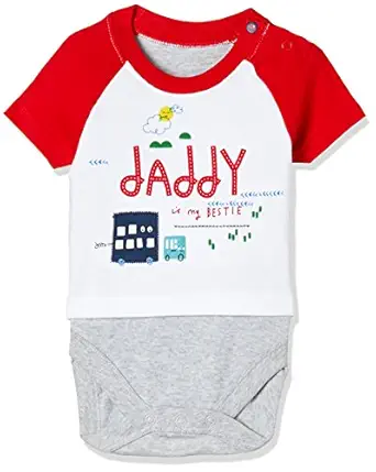 Baby Boys Regular Fit Bodysuit