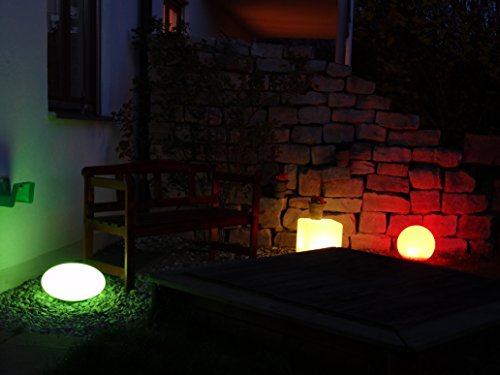 Telefunken Solar-Gartenleuchte – Ball (Dekoleuchte mit RGB Farbwechsel, schwimmfähig, riesiges Solarpanel mit 1,5W) Kugel - 10