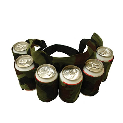 Hrph Neuheit Sport Reisen Klettern Bier Gürtel tragen Getränke Tasche Gürtel Bergsteigen Taillen-Beutel für Geschenk & Parties Trinken - 3