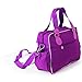 iSafe Changing Bag Luxury Quality - Plum (Purple/Purple)