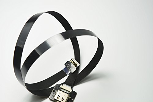 Neue schwarze FPV HDMI Kabel Micro Schnittstelle zu Standard-weiblich für GH4 BMPCC A5000 A6000 A7S A7R 90 Grad DJI 50CM - 9