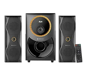 ZEBRONICS zeb_Bravo_BT RUCF_031 2.1 Channel Wireless Bluetooth Multimedia Speaker (Black)