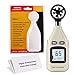 Produktbild Digital Windmesser Digital-Anemometer-Handheld-LCD-Windgeschwindigkeitsmesser mit Thermometer Windgeschwindigkeitsmesser Luftstrom Temperaturmessung für Outdoor-Aktivitäten Windmessgerät Anemometer