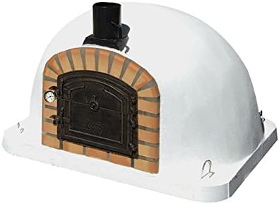 Wood-Fired Oven 100 cm with Tube and Thermometer 'Burgos'