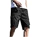 Produktbild Dasongff Cargo Shorts Herren Kurze Hosen mit Taschen Outdoor Casual Cargo Bermudas Sommer Unifarben Locker Strandhosen Streetwear Freizeithose Rangerhose