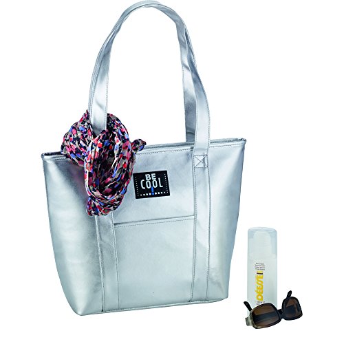 BE CooL Designkühltaschen T-140 Shopper, S, silber - 2