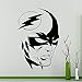 Produktbild guijiumai Wandtattoo Superheld Wand Vinyl Aufkleber Cartoons Home Interior Kinder Kinderzimmer Dekor Tür Aufkleber rot S 60 x 42 cm
