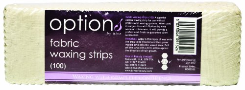 Hive Options Fabric Waxing Strips - Pack of 100