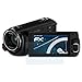 Produktbild atFoliX Panzerfolie für Panasonic HC-W580 Folie - 3 x FX-Shock-Clear stoßabsorbierende ultraklare Displayschutzfolie