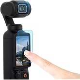 DJI OSMO POCKET 4 ve 3 Ekran Koruyucu Seti 9H - Lens ve Ekran İ&ccedil;in &Ccedil;izilme Karşıtı Ultra Şeffaf Koruma Paketi