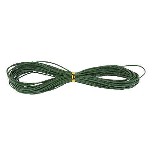 Gazechimp 6pcs Gewachste Baumwollschnur Wachsband Baumwollkordel 10M 5mm für Schmuckherstellung – Mehrfarben1, one size - 7