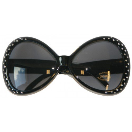 Preisvergleich Produktbild Party Glasses Diamond Frame Black
