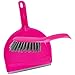 Produktbild - Schaufel + Handfeger Auffangen Staub Zubehör Küchenmaschine Rosa