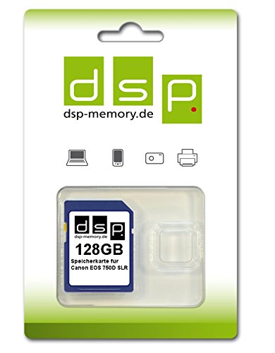 DSP Memory Z-4051557430570 128GB Speicherkarte für Canon EOS 750D SLR - 2