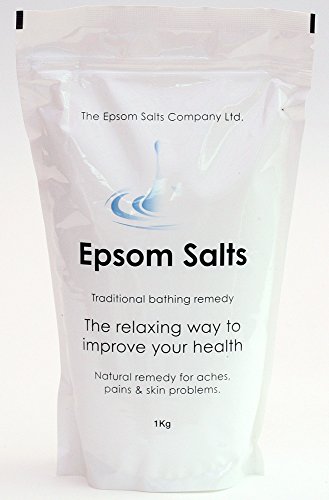 Epsom Salts (Medical Grade) 1kg Resealable Pack - Free Next Day Delivery