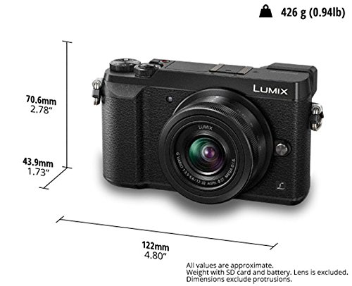 Panasonic DMC-GX80KEBK Digital Single Lens Mirrorless Camera - Black