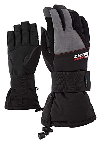 Ziener merfos AS (R) Glove SB Le Snowboard Gant Le, Femme, MERFOS AS(R) Glove SB, Black/Nebula stru, 9.5