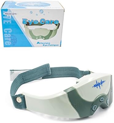 Medicarn Eye Massager Alleviate Fatigue Electric Eye &amp; Temple Massager Portable Eye Care