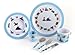 7 Piece Children's Melamine Gift Set -TRUCKS, BOATS & PLANES