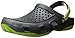 Produktbild crocs Swiftwater Deck Clog Men, Herren Clogs, Grau (Graphite/Volt Green), 45-46 EU