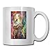 Produktbild Daawqee Becher Porcelain Coffee Mug Wolf Circle Colorful Ceramic Cup Tea Brewing Cups for Home Office