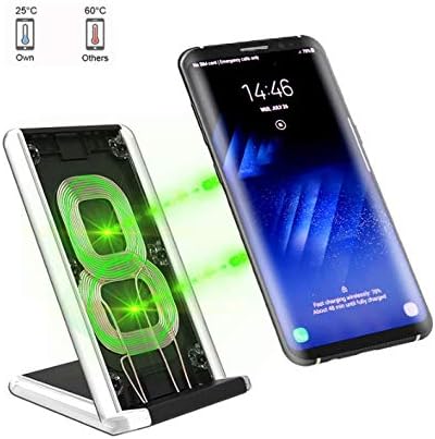 MTK Wireless Charger, Smart Multi-Function Wireless Fast Charger For All Phones That Are Compatible With Qi Wireless Charging Standards