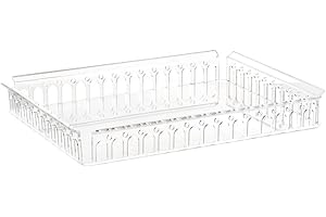 Kartell 01441B4 Piazza Tray, Urch-coloured or transparent thermoplastic technopolymer