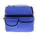 Generic Insulated Thermal Cooler Shoulder Travel Lunch Bags - Deep Blue RS.710.00