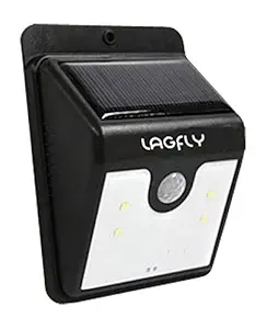 Lagfly Battery-Powered Motion-Sensing LED Stick-Anywhere Night light with built in lithium Ion battery which charges on solar - Pack of 1