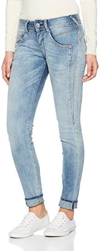 Herrlicher Women's Gila Slim Jeans, Blau (Cloudy 029), W25/L30