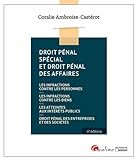 Droit pénal spécial et droit pénal des affaires