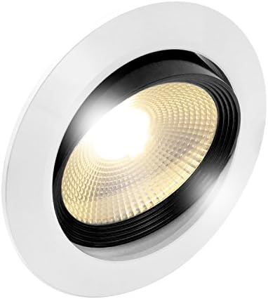 eSmart Germany Sidius Latest COB LED Light 5 W (35 W) | warmweiß | Rotation | Includes LED Transformer, Diameter 110 mm/Opening: 95 mm/Installation Depth: 57 mm