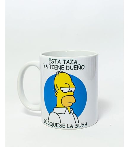Tazza Personalizzata Homer Simpson - Frase Divertente "Se è Difficile Non Vale La Pena" - Regalo Umoristico Per Amici - Ceramica Premium - 2