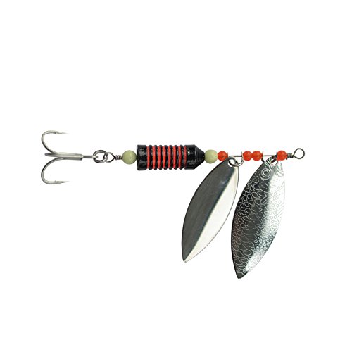 Preisvergleich Produktbild Rhino Black Cat Hitman Twin Spinner Silver 100g