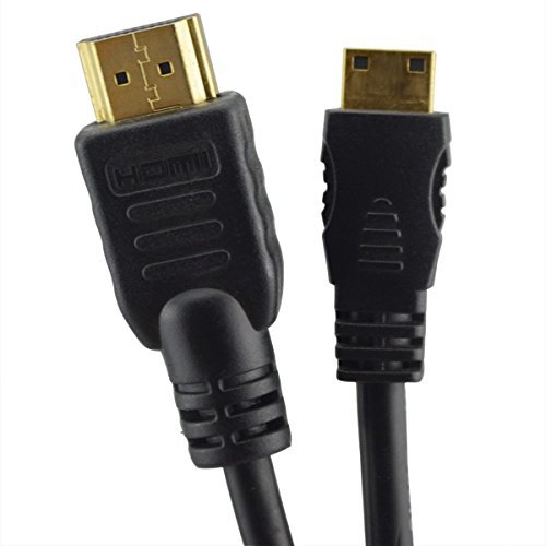 Mini-HDMI Typ C zu stehen HDMI Kabel Full HD 3D 1080p, vergoldet Stecker - 4