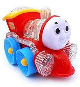 F Z Collections Musical Locomotive Engine with Lights and Sound for Kids(Multicolor)