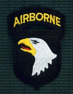 WWII United States Army 101st Airborne Division cloth sleeve patch