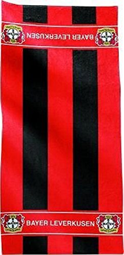 Preisvergleich Produktbild Bertels 1 / 013351 Bayer 04 Leverkusen Handtuch Blockstreifen