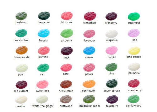 SCENTCHIPS Duftwachs Aroma Wachs Blätter 3 Stück ~ LEMON ~ - 3