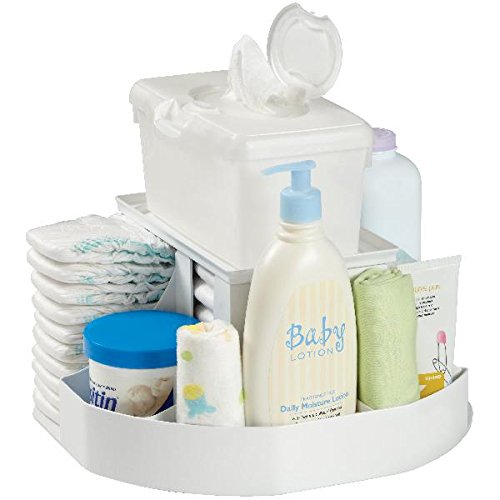 Dexbaby 'The Spin' Diaper Changing Station / Baby Nappy Stacker / Organiser