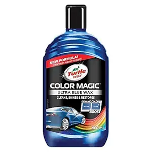 Blue : Turtle Wax 1830847 FG8310 Color Magic Ultra Wax, Blue, 500 ml