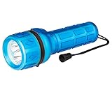 Poly Pool pp3151 Taschenlampe LED Notebook Helligkeit 18 Lumen IP44 mit praktischem Griff rutschfest und Zugband Armbanduhr