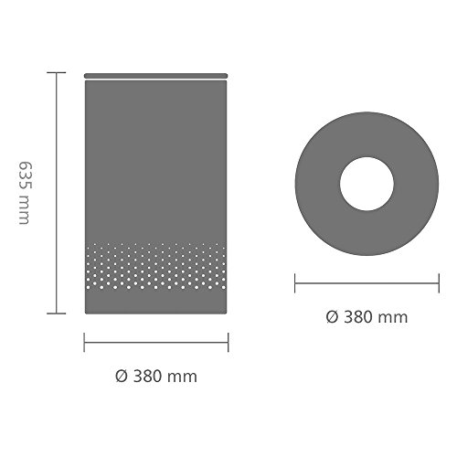 Brabantia 104404 Wäschebox 60 L Korkdeckel, weiß - 8