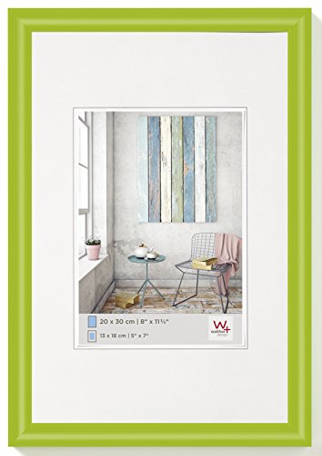 Walther Design KP030A Trendstyle - Marco de plástico, Verde, 20 x 30 cm